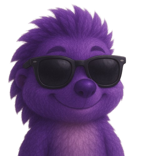 Prikly hedgehog mascot with sunglasses